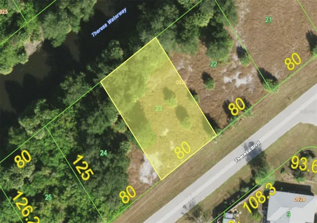 Photo 1 of Land for sale at 177 Theresa Blvd, Port Charlotte, FL 33954 | MLS# A4708081 | Listing updated on 2026-10-01