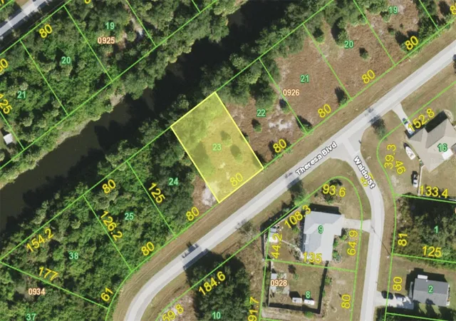 Photo 2 of Land for sale at 177 Theresa Blvd, Port Charlotte, FL 33954 | MLS# A4708081 | Listing updated on 2026-10-01