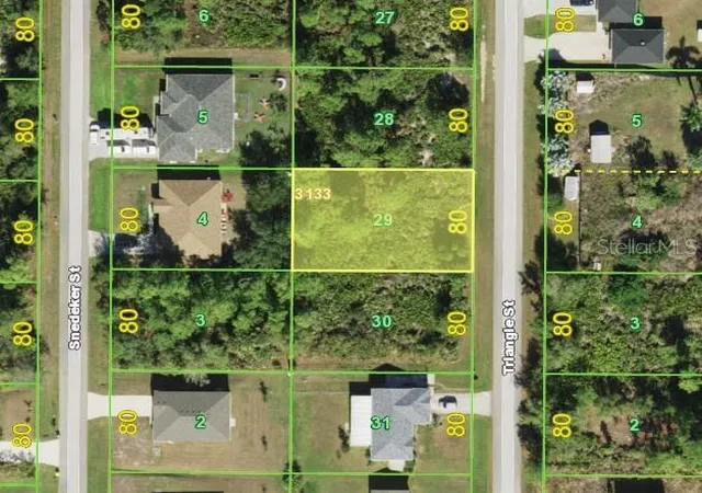 Photo 1 of Land for sale at 133 Triangle St, Port Charlotte, FL 33954 | MLS# C7531443 | Listing updated on 2026-10-26