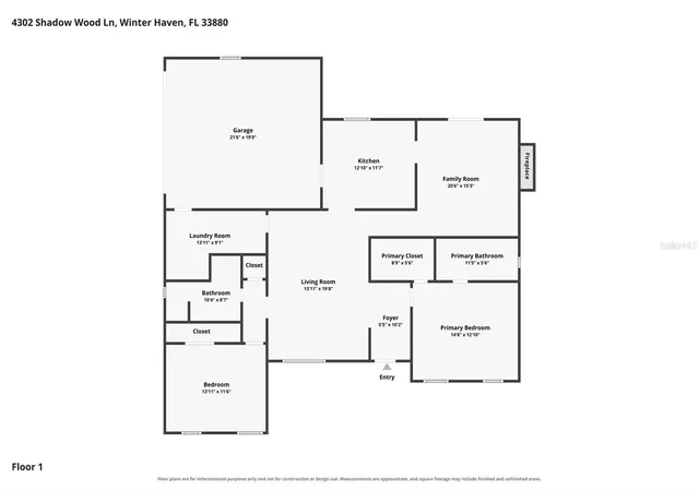 Photo 2 of Single family home for sale at 4302 Shadow Wood Ln, Winter Haven, FL 33880 | MLS# S5158743 | Listing updated on 2026-10-02