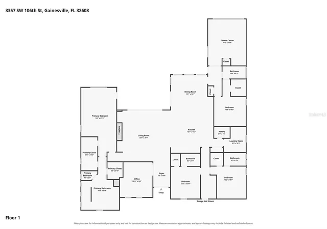 Photo 3 of Single family home for sale at 3357 SW 106th Street, Gainesville, FL 32608 | MLS# GC543927 | Listing updated on 2026-10-05