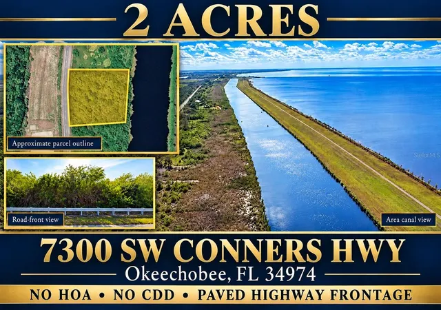 Land for sale at 7300 SW Conners Hwy, OKEECHOBEE, FL 34974 | MLS# TB8554502