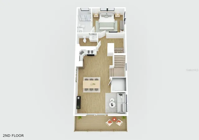 Listing Photo 4 - Condo for sale in building located at 19631 Gulf Blvd, INDIAN SHORES, FL 33785 - Unit #1