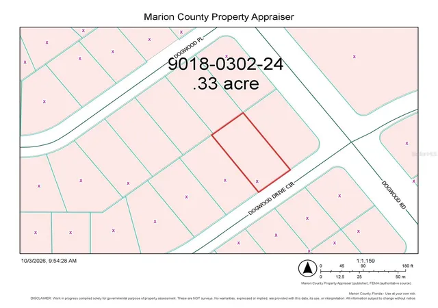 Photo 2 of Land for sale at Tbd Dogwood Dr Cir, Ocala, FL 34472 | MLS# OM733412 | Listing updated on 2026-10-06
