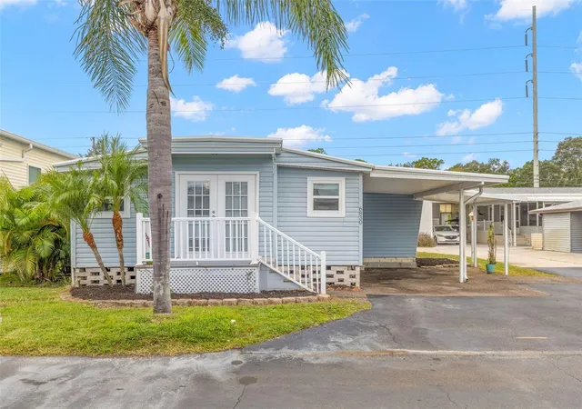Photo 1 of Manufactured home for sale at 6830 Americana Dr Ne #127, Saint Petersburg, FL 33702 | MLS# TB8554729 | Listing updated on 2026-10-04