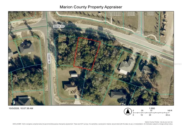 Land for sale at Tbd Bahia Rd, OCALA, FL 34472 | MLS# OM733437
