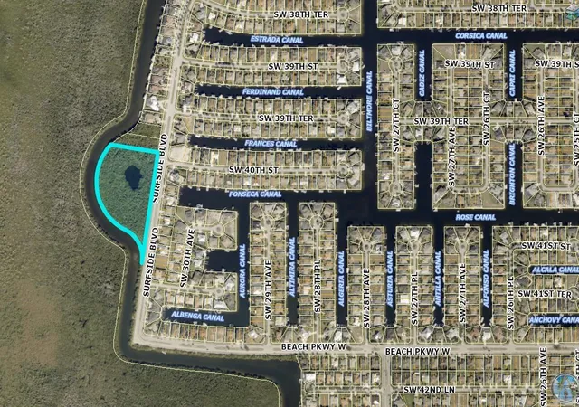 Land for sale at 4000 Surfside Blvd, CAPE CORAL, FL 33914 | MLS# N6146053