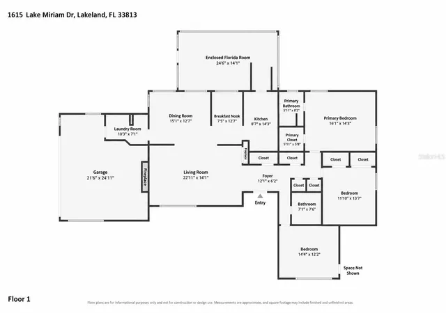 Photo 47 of Single family home for sale at 1615 Lake Miriam Dr, LAKELAND, FL 33813 | MLS# L4965547 | Listing updated on 2026-10-08
