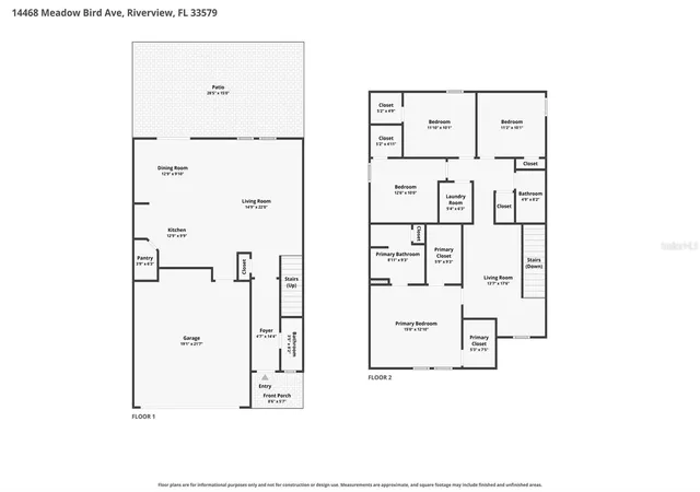 Photo 2 of Single family home for sale at 14468 Meadow Bird Ave, Riverview, FL 33579 | MLS# TB8554940 | Listing updated on 2026-10-08