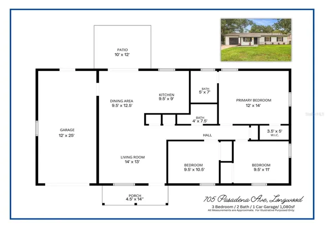 Photo 4 of Single family home for sale at 705 Pasadena Ave, Longwood, FL 32750 | MLS# O6447509 | Listing updated on 2026-10-10