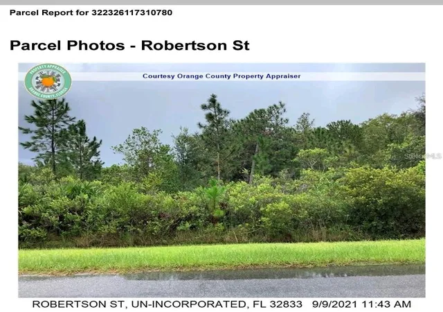 Land for sale at Robertson St, ORLANDO, FL 32833 | MLS# S5158973