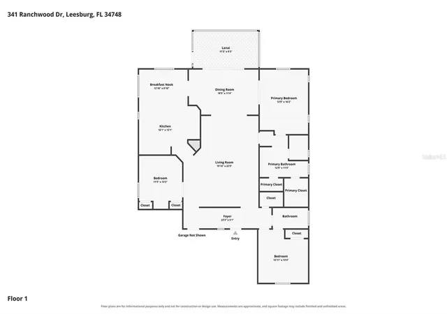 Photo 3 of Single family home for sale at 341 Ranchwood Dr, Leesburg, FL 34748 | MLS# G5118714 | Listing updated on 2026-10-09