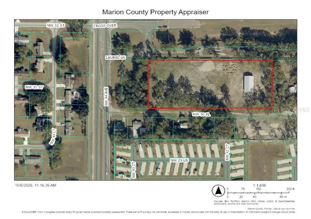Photo 1 of Land for sale at 4232 Nw 30th Place, Ocala, FL 34482 | MLS# OM733550 | Listing updated on 2026-10-07