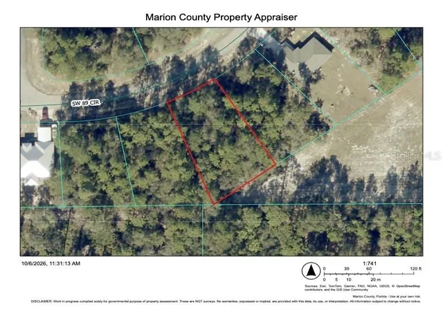 Photo 2 of Land for sale at 0 Sw 89th Circle, Ocala, FL 34473 | MLS# FC321952 | Listing updated on 2026-10-07