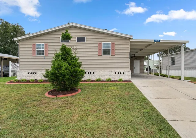 Photo 1 of Manufactured home for sale at 7526 Fairlane Ave, Brooksville, FL 34613 | MLS# TB8555526 | Listing updated on 2026-10-09