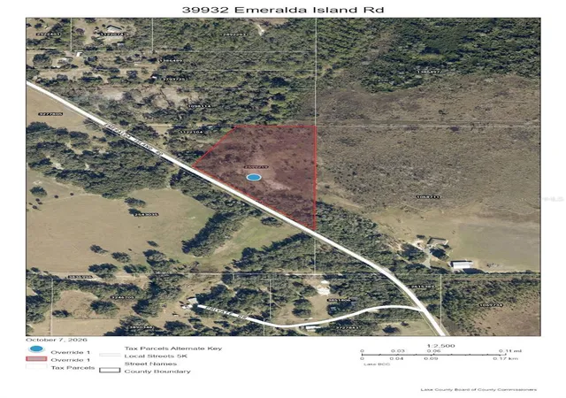 Photo 1 of Land for sale at 39932 Emeralda Is Rd, Leesburg, FL 34788 | MLS# G5118735 | Listing updated on 2026-10-07