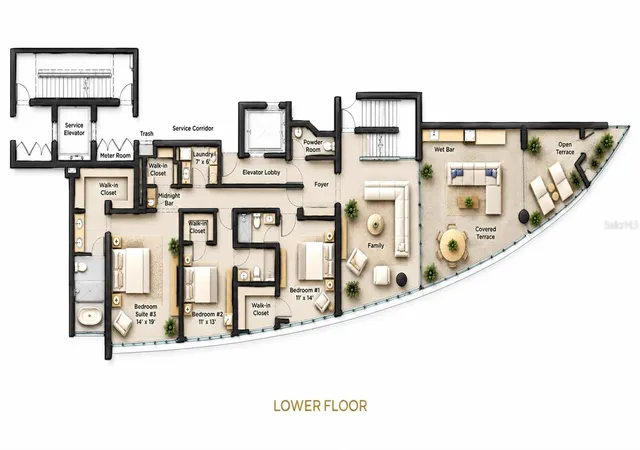 Photo 3 of Luxury condo for sale at 611 Baldorioty De Castro Blvd #NPH1202, San Juan, PR 00907 | MLS# PR9124794 | Listing updated on 2026-10-15