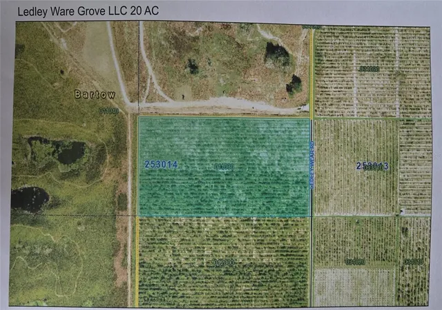 Photo 2 of Land for sale at Lot 1 & 2 Ledly Wear Rd, Bartow, FL 33830 | MLS# TB8555714 | Listing updated on 2026-10-07