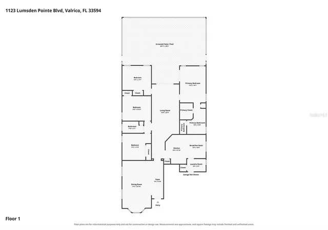 Photo 3 of Single family home for sale at 1123 Lumsden Pointe Blvd, Valrico, FL 33594 | MLS# TB8555874 | Listing updated on 2026-10-09