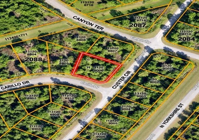 Land for sale at Custer Cir, NORTH PORT, FL 34288 | MLS# N6146118