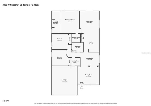 Photo 36 of Single family home for sale at 3005 W Chestnut St, TAMPA, FL 33607 | MLS# TB8556244 | Listing updated on 2026-10-09