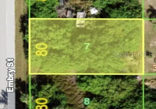 Land for sale at 7026 Embry St, PORT CHARLOTTE, FL 33981 | MLS# GC544052
