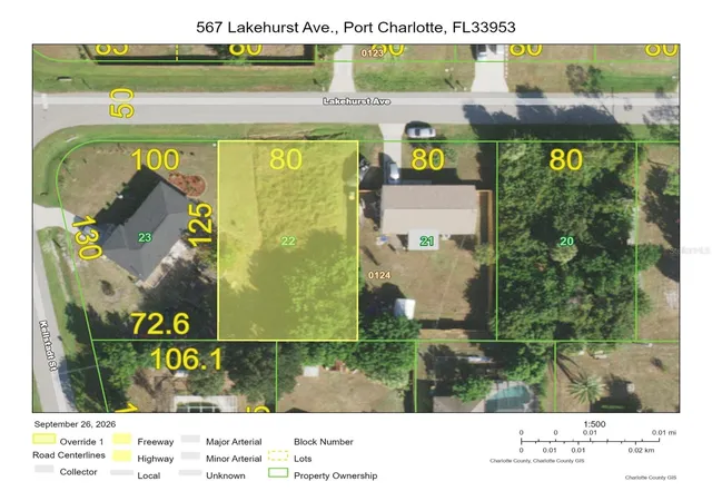 Photo 4 of Land for sale at 567 Lakehurst Ave NW, Port Charlotte, FL 33952 | MLS# C7531787 | Listing updated on 2026-10-16