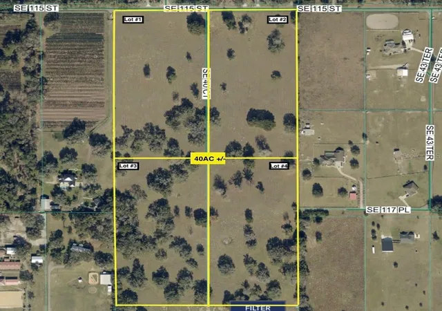Photo 2 of Land for sale at 4 Lots SE 115th St, Belleview, FL 34420 | MLS# R4912136 | Listing updated on 2026-10-10