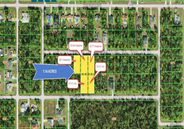 Land for sale at 18101 Wakashan Ave, PORT CHARLOTTE, FL 33948 | MLS# G5118898