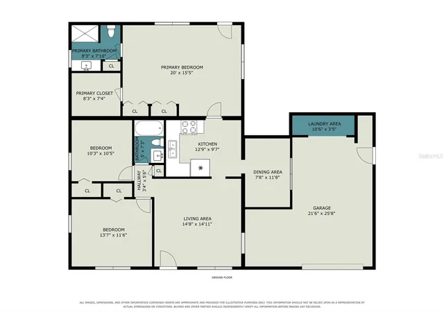 Photo 1 of Single family home for sale at 2417 S Myrtle Ave, Sanford, FL 32771 | MLS# O6449079 | Listing updated on 2026-10-30