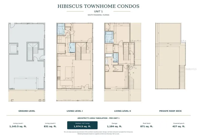 Listing Photo 3 - Condo for sale in building located at 7045 Hibiscus Ave, SOUTH PASADENA, FL 33707 - Unit #1