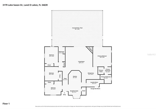Photo 3 of Sale Pending at 3179 Lake Saxon Dr, Land O Lakes, FL 34639 | MLS# TB8557376 | Listing updated on 2026-10-18