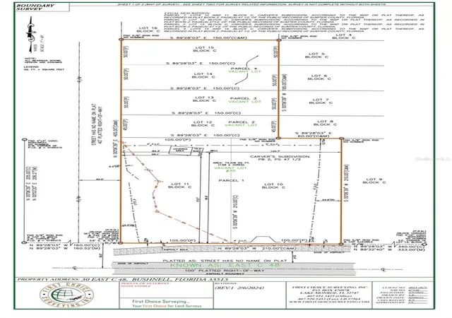 Land for sale at 30 C Cr 48, BUSHNELL, FL 33513 | MLS# G5119000