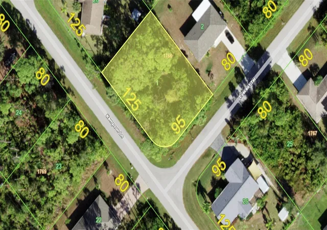 Photo 1 of Land for sale at 5427 Everest Ter, Port Charlotte, FL 33981 | MLS# A4709796 | Listing updated on 2026-10-17