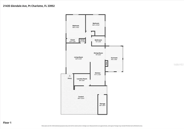 Photo 3 of Single family home for sale at 21435 Glendale Ave, Port Charlotte, FL 33952 | MLS# C7532106 | Listing updated on 2026-10-20