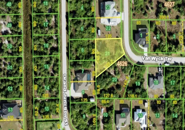 Photo 1 of Land for sale at 10473 Van Wyck Ter, Port Charlotte, FL 33981 | MLS# P4940179 | Listing updated on 2026-10-28