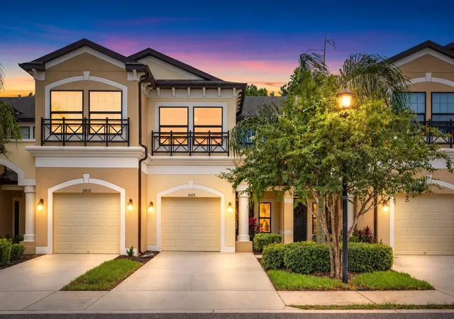 Photo 1 of Townhouse for sale at 11424 Crowned Sparrow Ln, Tampa, FL 33626 | MLS# TB8558909 | Listing updated on 2026-10-24