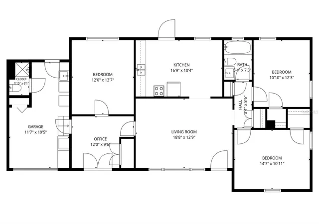 Photo 3 of Single family home for sale at 3641 Queen St N, Saint Petersburg, FL 33713 | MLS# TB8559620 | Listing updated on 2026-10-22