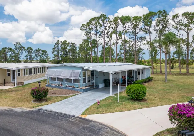 Photo 1 of Manufactured home for sale at 412 Vivar, North Port, FL 34287 | MLS# TB8559690 | Listing updated on 2026-10-28
