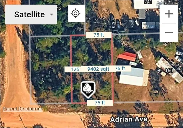 Photo 3 of Land for sale at Lot 33 Adrian Ave, Interlachen, FL 32148 | MLS# OM734337 | Listing updated on 2026-10-21