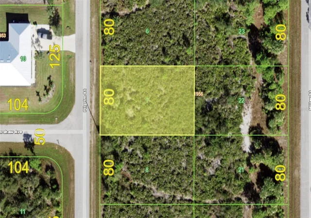 Photo 1 of Land for sale at 3442 Pilgrim St, Port Charlotte, FL 33981 | MLS# A4710308 | Listing updated on 2026-10-21