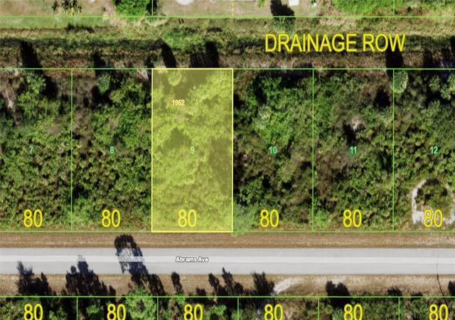 Photo 1 of Land for sale at 12084 Abrams Ave, Port Charlotte, FL 33981 | MLS# A4710309 | Listing updated on 2026-10-21