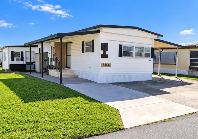 Manufactured home for sale at 5306 Astrid Dr, ZEPHYRHILLS, FL 33541 | MLS# TB8560320