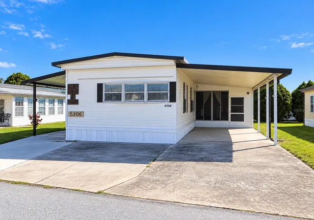 Photo 1 of Manufactured home for sale at 5306 Astrid Dr, Zephyrhills, FL 33541 | MLS# TB8560320 | Listing updated on 2026-10-22