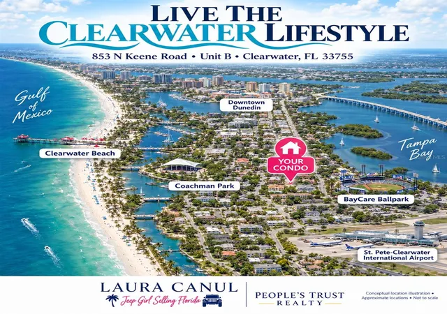 Photo 1 of Condo for sale at 853 N Keene Rd #B, Clearwater, FL 33755 | MLS# TB8560529 | Listing updated on 2026-10-29