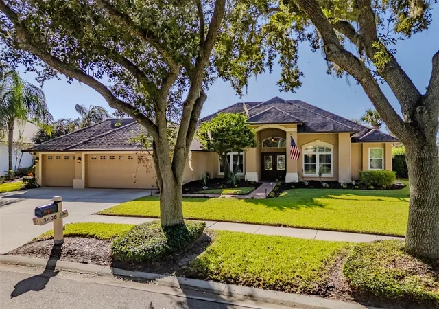Single family home for sale at 3406 Cypress Landing Dr, VALRICO, FL 33596 | MLS# TB8560601
