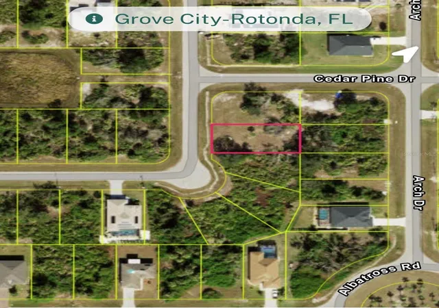 Photo 1 of Land for sale at 138 White Pine Dr, Rotonda West, FL 33947 | MLS# O6451965 | Listing updated on 2026-10-23