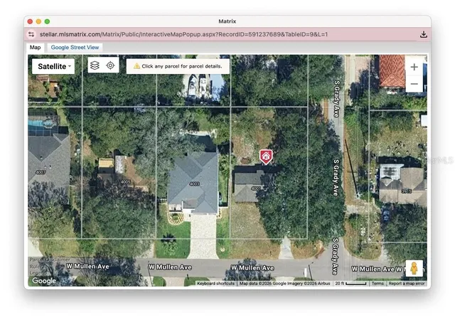 Photo 4 of Single family home for sale at 4001 W Mullen Ave, Tampa, FL 33609 | MLS# TB8560835 | Listing updated on 2026-10-23