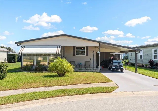 Photo 1 of Manufactured home for sale at 5438 Seville Dr, Zephyrhills, FL 33541 | MLS# O6452170 | Listing updated on 2026-10-23