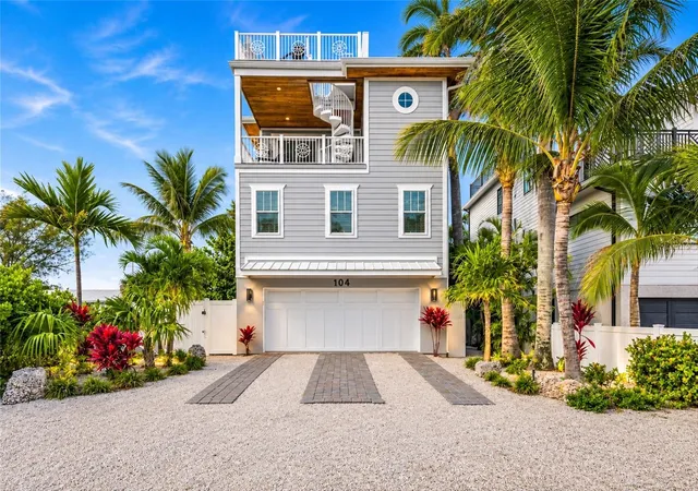 Photo 1 of Single family home for sale at 104 5th Street S, Bradenton Beach, FL 34217 | MLS# A4710621 | Listing updated on 2026-10-27